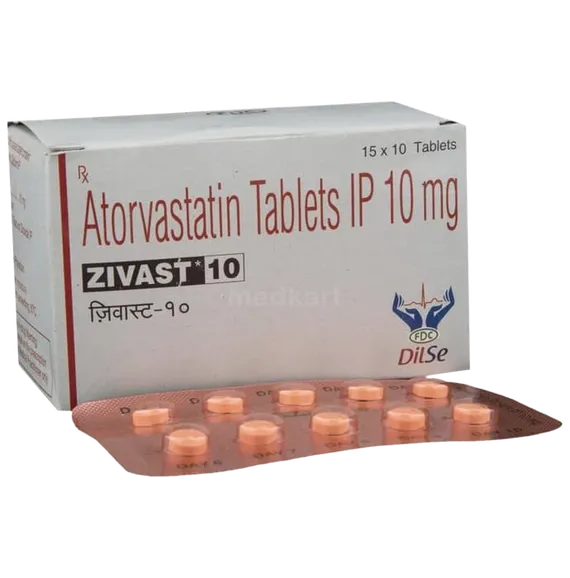 zivast 10mg tablet 10's